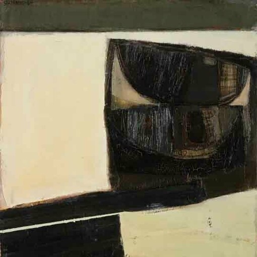 Raimonds Staprans, Dark boats (detail), 1964. Courtesy of Latvian National Museum of Art