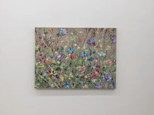 Kysa Johnson, Imperishable change that renovates the world, exhibition view. Courtesy of Morgan Lehman Gallery