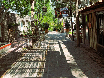The main ''patio'' of Quinta Los Granados