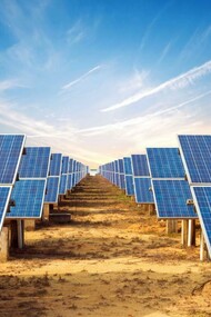 Solar energy panels, Kenya