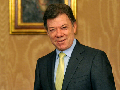 José Manual Santos, presidente de Colombia