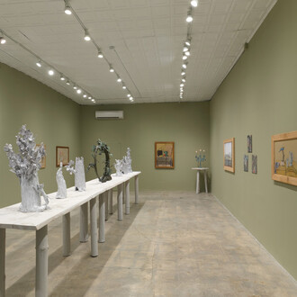 Setsuko, Kingdom of cats, exhibition view. Courtesy of Gagosian