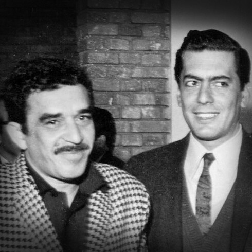 Gabriel García Márquez y Mario Vargas Llosa