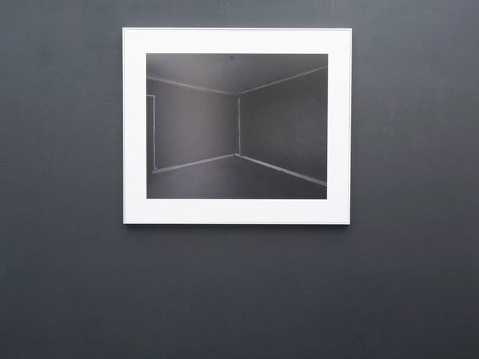 Jean-Claude Pondevie / Untitled, (car14jcp-003), 2014, Pigment print on Hahnemülhe cotton paper on aluminium, wood frame, 111 x 131 cm