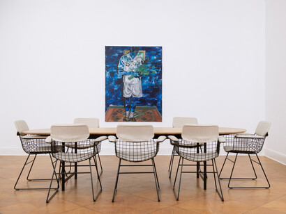 OBastardo, Rhythm and soul, ausstellungsansicht. Mit freundlicher genehmigung der Galerie Kornfeld