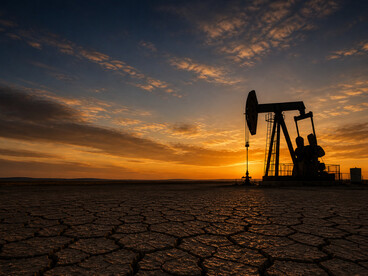 A single wind turbine rises over golden fields at sunset, symbolizing the quiet shift toward renewable energy