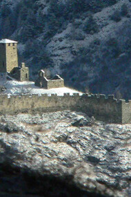 Le rovine del Castello di Graines