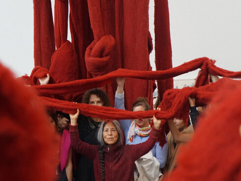 Cecilia Vicuña. Courtesy of Brooklyn Museum