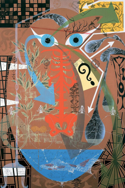 Lari Pittman. Courtesy of Hammer Museum