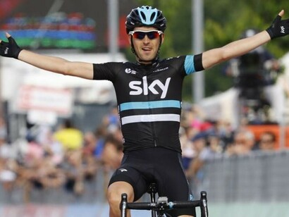 Mikel Nieve, campeón de la montaña en el Giro 2016