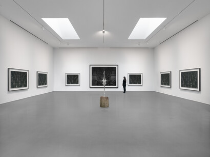 Hiroshi Sugimoto, Form is emptiness, emptiness is form, exhibition view. Courtesy of Lisson Gallery