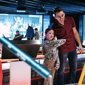 Exposition permanente du Musée Olympique, vue de l’exposition. Avec l’aimable autorisation du Musée Olympique