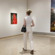 Ewa Juszkiewicz, vista de exhibición. Cortesía del Museo Nacional Thyssen-Bornemisza