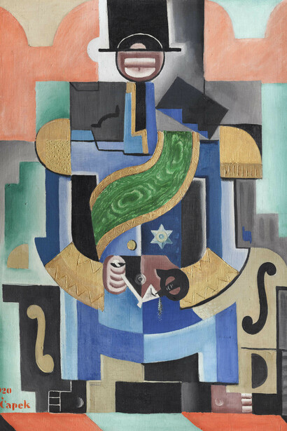 Josef Čapek (1887–1945) Černošský král, 1920