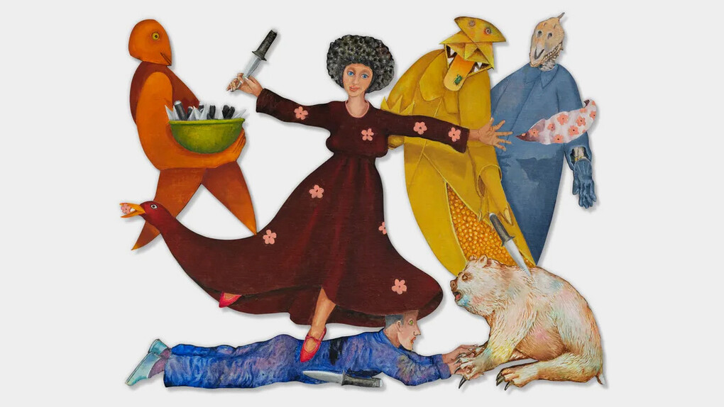 Jean-Claude Silbermann, Dame courage, 2026. Courtesy of Galerie Sator