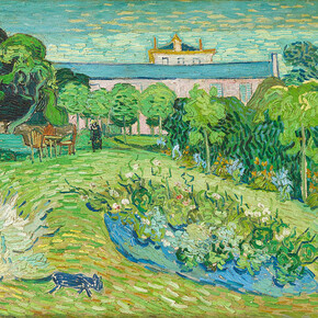 Matthew Wong, Vincent van Gogh. Painting as a last resort, artwork in exhibition. Courtesy of Albertina Museum