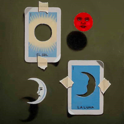 Endless Days Sleepless Night ; Oil on Wood ; 9"x12" (2015)