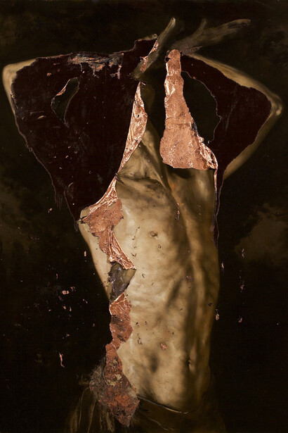 Nicola Samorì, Untitled, 2025. Courtesy of Nicodim Gallery