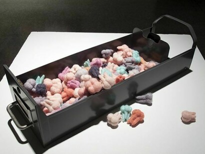 Anne M. Luben, 160, 2013, Wool, needle felting