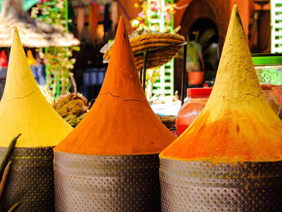 Morocco spices