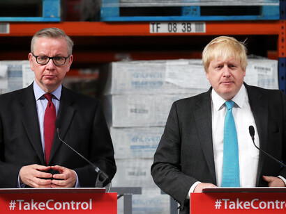 Michael Gove and Boris Johnson