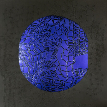 El Anatsui. Courtesy of October Gallery