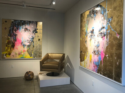Marco Grassi and Carol Kurth. Courtesy of Galleria Ca' d'Oro