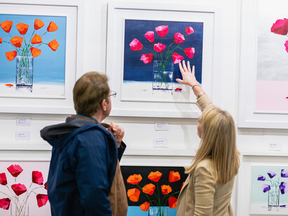 Various artists, Sussex Art Fair past edition, exhibition view. Courtesy of Sussex Art Fair