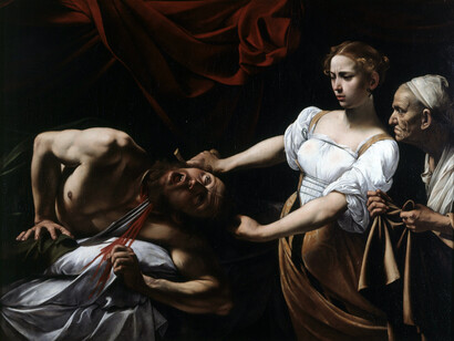 Judit y Holofernes, 1599, Caravaggio