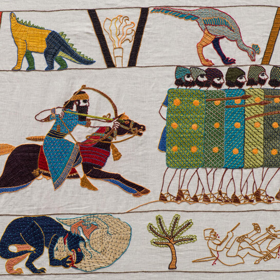 The Black Gold Tapestry. Courtesy of Glenbow
