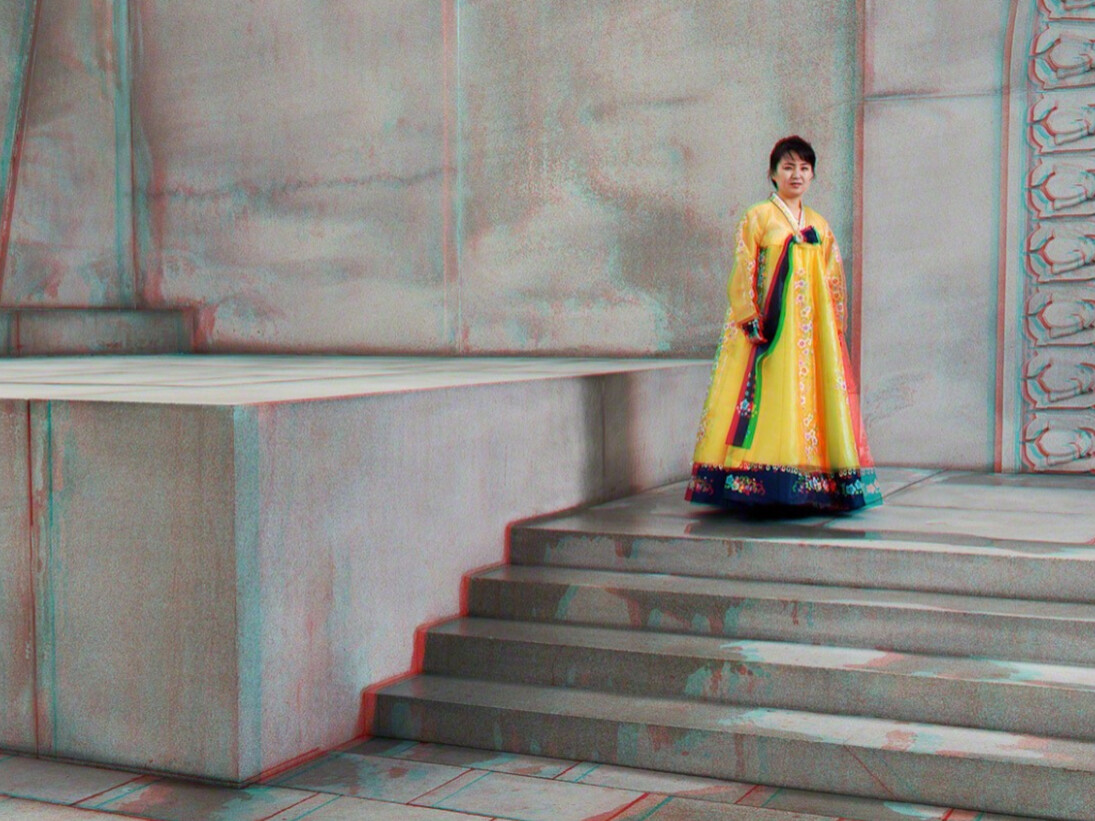 Matjaž Tančič, #28. PEK CHANG SIM, 29, Cashier, Juche Tower (Outside), 2014. Courtesy of Pékin Fine Arts