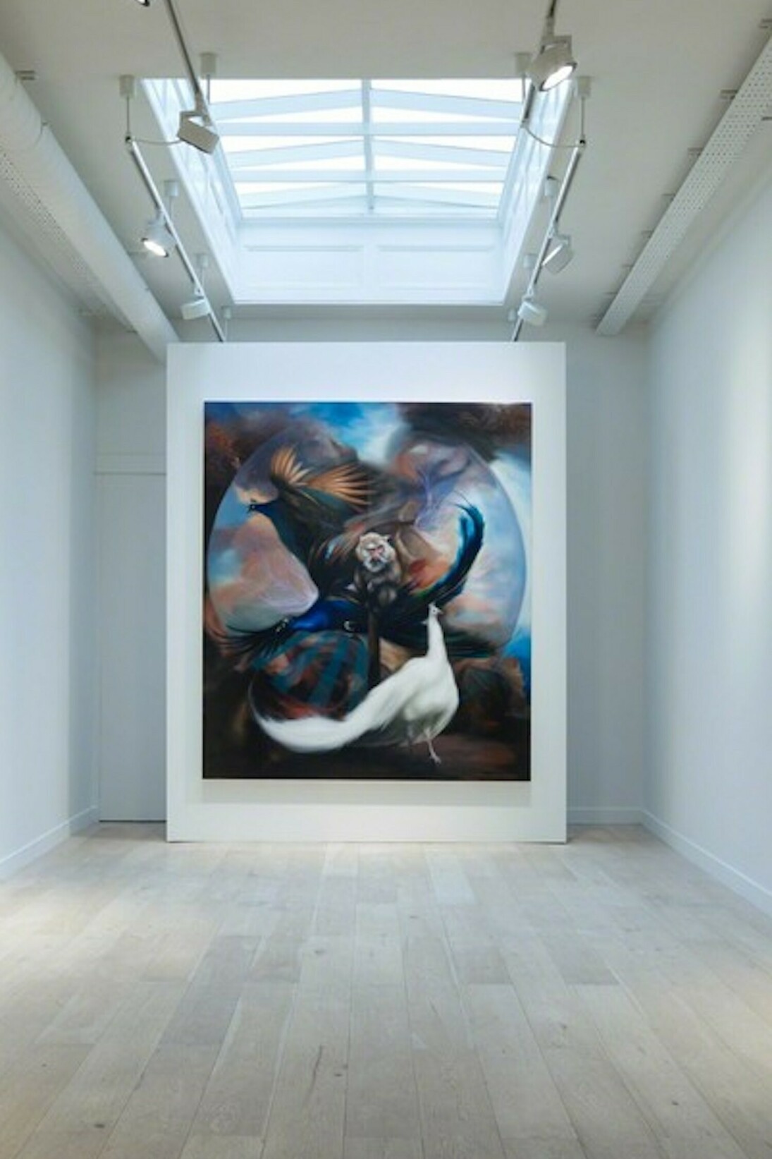Hugo Wilson, Rape of Europa, Exhibition view. Courtesy of Parafin
