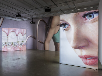 Kate Cooper, Rigged, 2016.
Installation view.