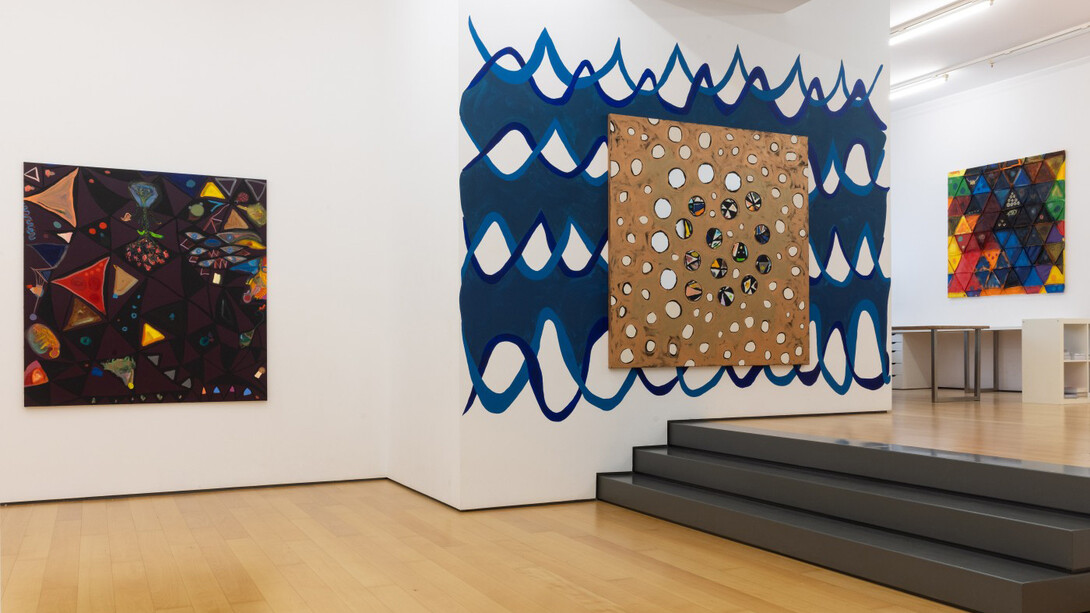 Uman, Nice to meet you, again, exhibition view. Courtesy of Eleni Koroneou Gallery