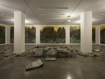 Anselm Kiefer', Finnegans Wake', White Cube Bermondsey, 2023 © Anselm Kiefer. Photo © White Cube (Theo Christelis). Courtesy the artist and White Cube Bermondsey
