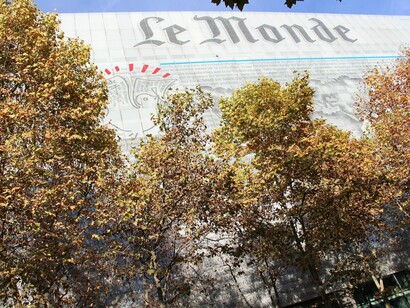 La antigua sede de Air France se construyó hacia 1960 y ha sido completamente rehabilitada para albergar la sede del periódico Le Monde. Arquitecto: Christian de Portzamparc. 2003-2004. Croulebarbe | Boulevard Auguste Blanqui, Paris, Francia