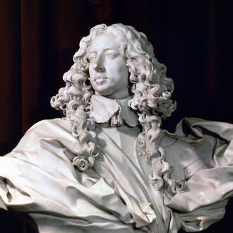 Gian Lo­renzo Ber­nini, Fran­ce­sco I d’Este, 1651, par­ti­co­lare, Mo­dena, Gal­le­ria Estense (© Gal­le­ria Estense di Mo­dena)