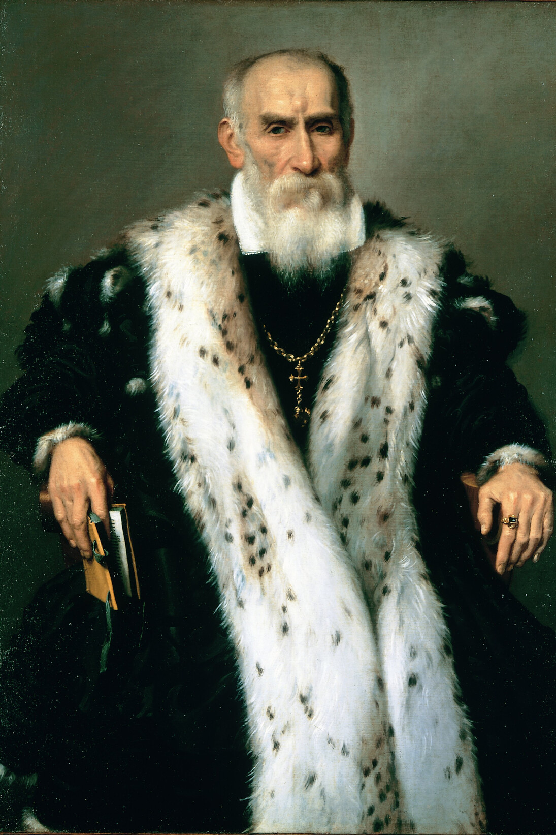 Giovanni Battista Moroni, Gian Girolamo Albani, c.1570. Oil on canvas, 107 x 75 cm. Private Collection. Photo: Private collection