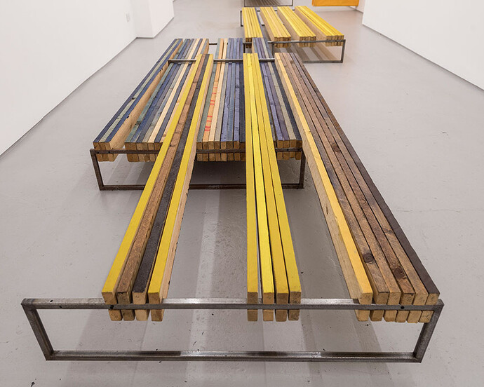 Yellow. Courtesy of Fold Gallery 