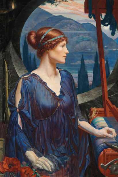 Sidney Harold Meteyard- Penelope at her Loom