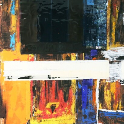 Emilio Belotti, "Filo del racconto", 2018, dettaglio