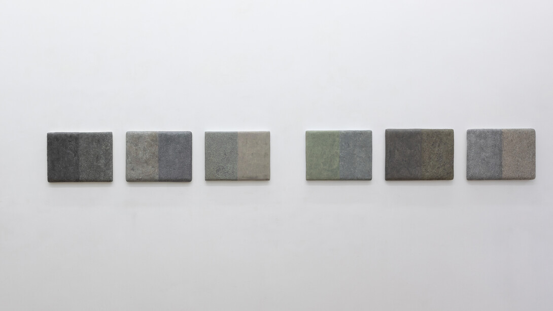 Hughes Dubuisson, Diptyques, exhibition view. Courtesy of the artist and Rossicontemporary. Photo by Vincent Everarts