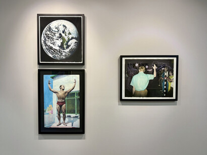 Andrés Orjuela, Alguien nos ha estado mirando, exhibition view. Courtesy of La Balsa Gallery