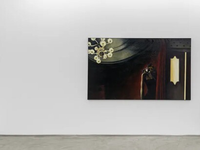 Augustin Katz & William Basinski, Unentitled (study for a room), exhibition view. Courtesy of Galerie Derouillon