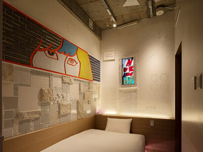 BnA_WALL, Newtopia_Tokyo, Ocho & Tsuyoshi Nigamushi © Tomooki Kengaku