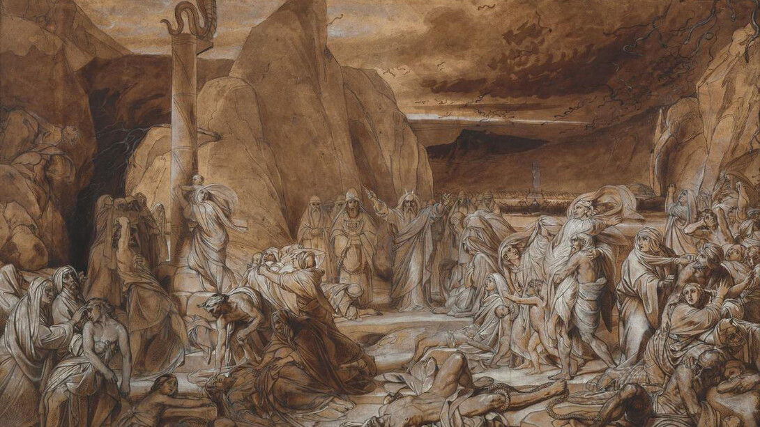  F.A. Bruni, The copper serpent, 1839. Courtesy of New Tretyakov Gallery