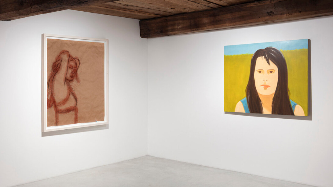 Alex Katz. Courtesy of Galleria Monica De Cardenas