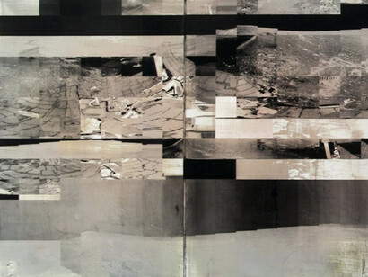 Yulia Pinkusevich, Recollections of Stones Unturned, Gltch Clr, 2016. Courtesy of Kent Fine Art