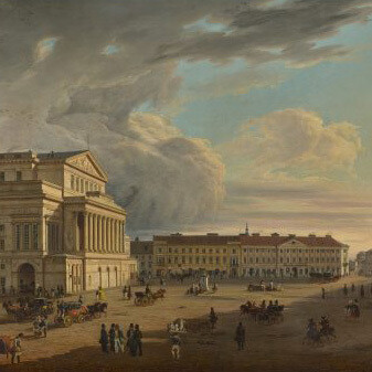 Room of Warsaw Views. Courtesy of Muzeum Warszawy