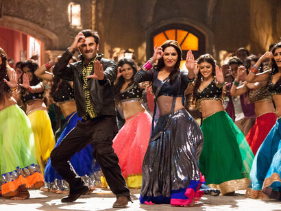 Bollywood dance scene 